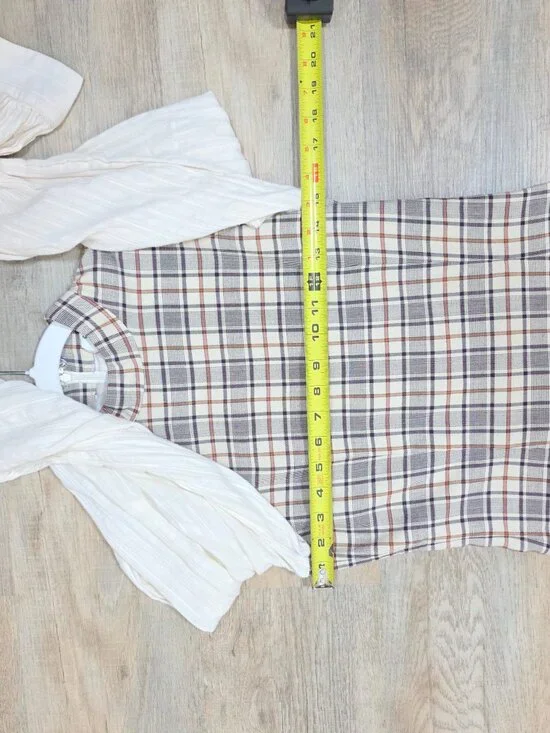 SEA NEW YORK BEATRIZ PLAID DRESS SIZE 2 MSRP 425$ - Picture 8 of 11